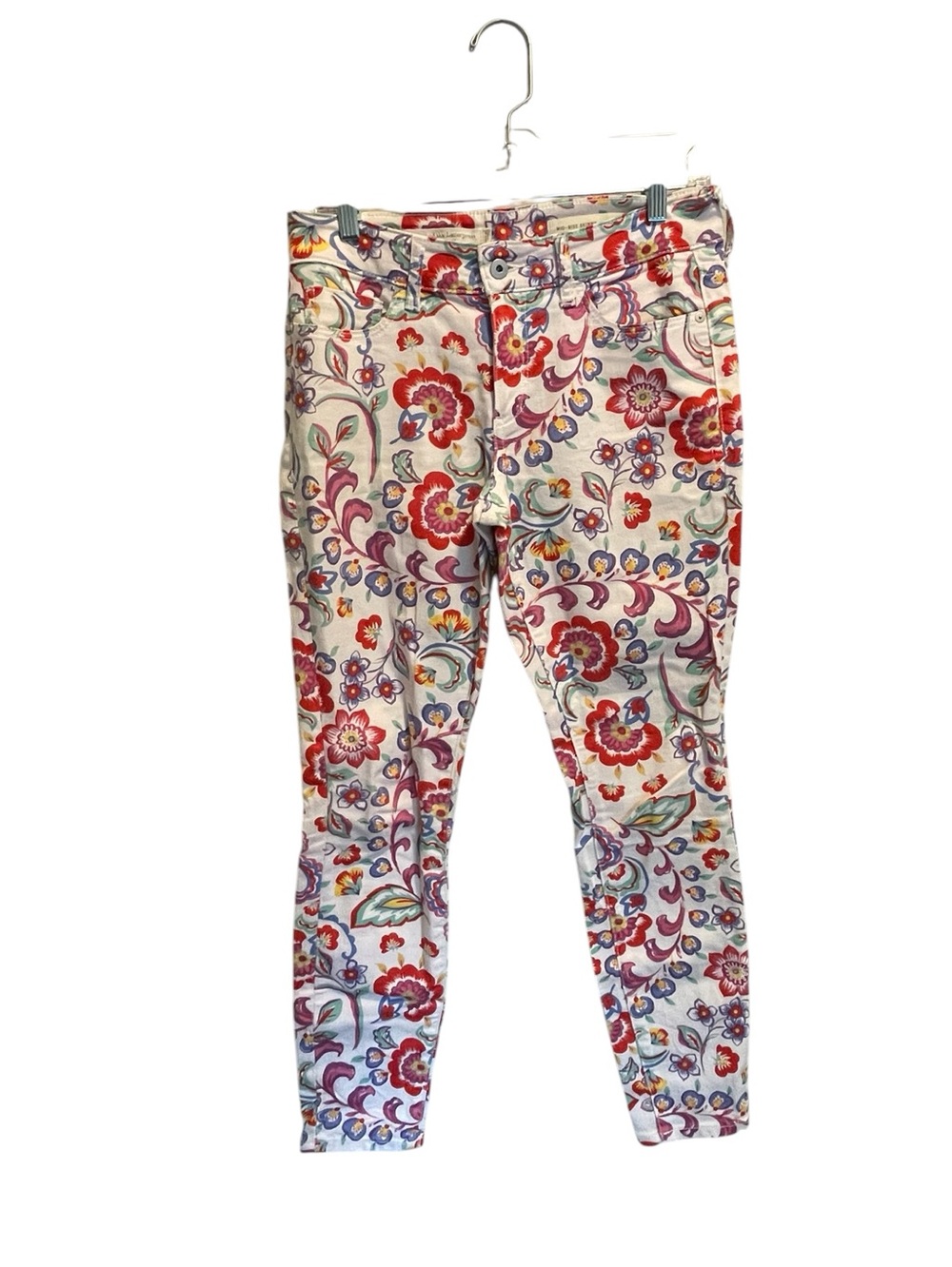 Pilcro and the letterpress floral size 27 pants